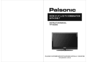Palsonic TFTV825HD Owners Manual
