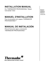 Thermador PSO301M User Manual