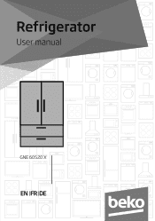 Beko GNE60520 User Manual
