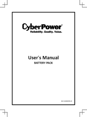 CyberPower BP48V75ART2U User Manual