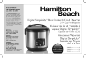 Hamilton Beach 37548 Use and Care Manual