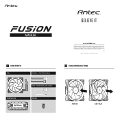 Antec Fusion 120 ARGB WHITE Manual