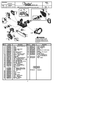 RedMax GZ380 Parts List