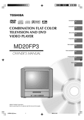 Toshiba MD20FP3 Owners Manual