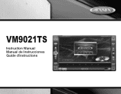 Audiovox VM9021TS Instruction Manual