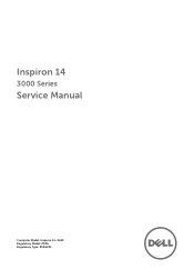 Dell Inspiron 14 3443 Inspiron 143000 Series Service Manual