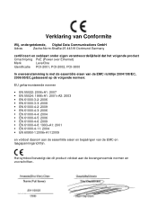 LevelOne POI-2001 EU Declaration of Conformity