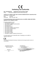 LevelOne GEP-1622 EU Declaration of Conformity