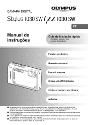 Olympus 1030SW Stylus 1030 SW Manual de Instruções (Português)