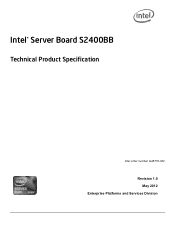 Intel R1000BB Intel Server Board S2400BB