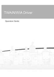 Kyocera TASKalfa 8001i Twain/WIA Driver Operation Guide Rev-3.0