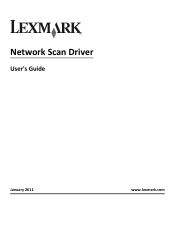 Lexmark XM5170 Network Scan Drivers