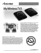Actiontec MyWirelessTV2 Wireless HD Video Kit Datasheet
