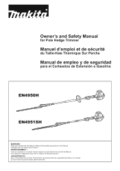Makita EN4951SH EN4951SH Instruction Manual