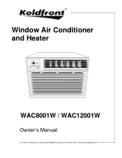 EdgeStar WAC12001W Owner's Manual