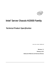 Intel S2600WP Technical Product Specification