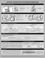 Bosch SHE4AM06UC Quick Reference Instructions