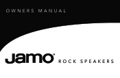 Jamo JR-6 Owner/User Manual