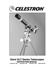 Celestron Omni XLT AZ 102 Instruction Manual