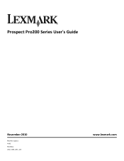 Lexmark 90T6005 User's Guide