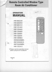 Haier HW-09CC03 User Manual