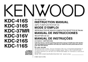 Kenwood KDC-216S User Manual