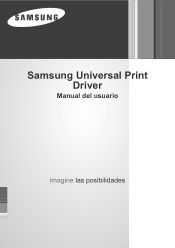 Samsung CLP-550N Universal Print Driver Guide (user Manual) (ver.2.00) (Spanish)
