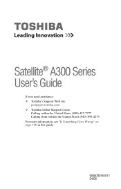 Toshiba Satellite A305-S68531 User Guide