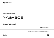 Yamaha YAS-306 YAS-306 Owner s Manual