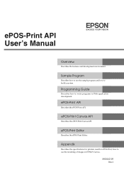 Epson TM-P60II ePOS-Print API Users Manual