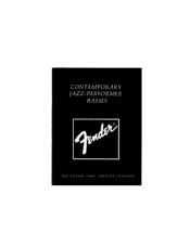 Fender Contemporary Jazz and Per Owners Manual