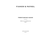 Fisher and Paykel OR36SCG4R1 Installation Guide