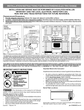 Bosch HES3023U Installation Instructions