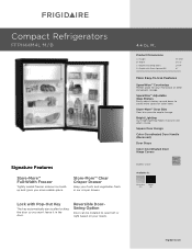 Frigidaire FFPH44M4LB Product Specifications Sheet (English)