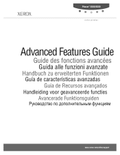 Xerox 8550DX Advanced Features Guide