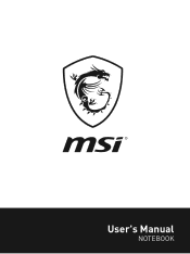 MSI GS65 Stealth User Manual