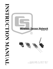 Campbell Scientific CWS900 Wireless Sensor Network (CWB100, CWS220, and CWS900)