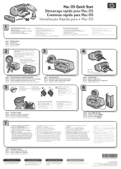 HP 990cxi HP DeskJet 990C Series Printer - (English, Spanish, French, Portuguese) Mac OS Quick Start Guide
