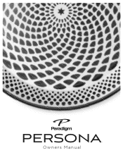 Paradigm Persona 7F Persona Series Manual