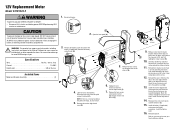 LiftMaster LJ8950W Instructions - English French Spanish
