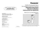 Panasonic ES2216PC ES2216PC Owner's Manual (English)