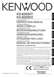 Kenwood KS-8200HT User Manual