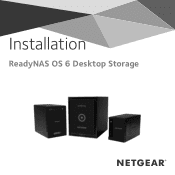 Netgear RN424 ReadyNAS OS 6 Installation Guide