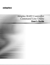Adaptec 2260100-R User Guide