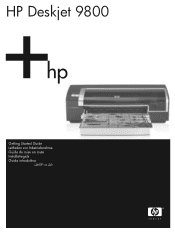 HP 9800 HP Deskjet 9800 - Getting Started Guide