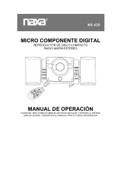 Naxa NS-435 NS-435 Spanish Manual