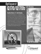 ViewSonic Q170 Brochure
