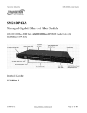 Lantronix SM24DP4XA Install Guide Rev E PDF 1.61 MB