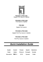 LevelOne POI-2002 Quick Install Guide