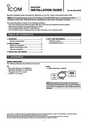 Icom MA-510TR Usb Driver Installation Guide